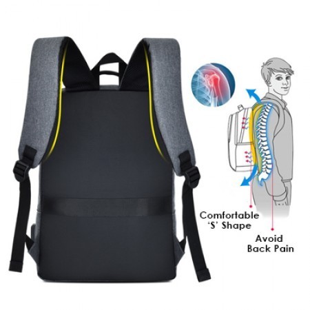 15.6" MEXX Laptop Backpack with USB Port 07